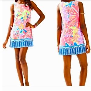 NWT $178 Lilly Pulitzer DONNA SHIFT ROMPER Dress Size 2